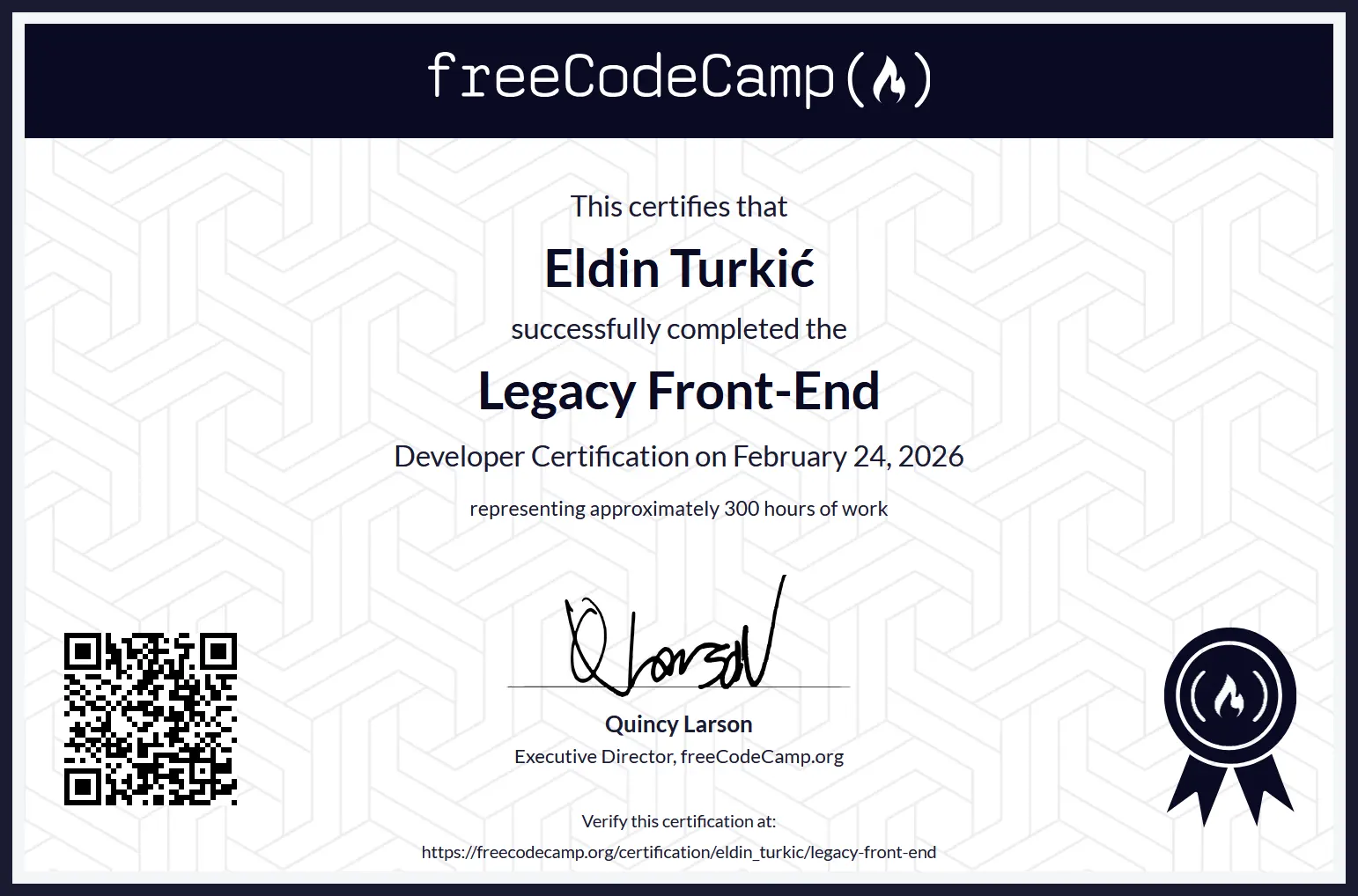 Legacy Front-End - Eldin Turkić