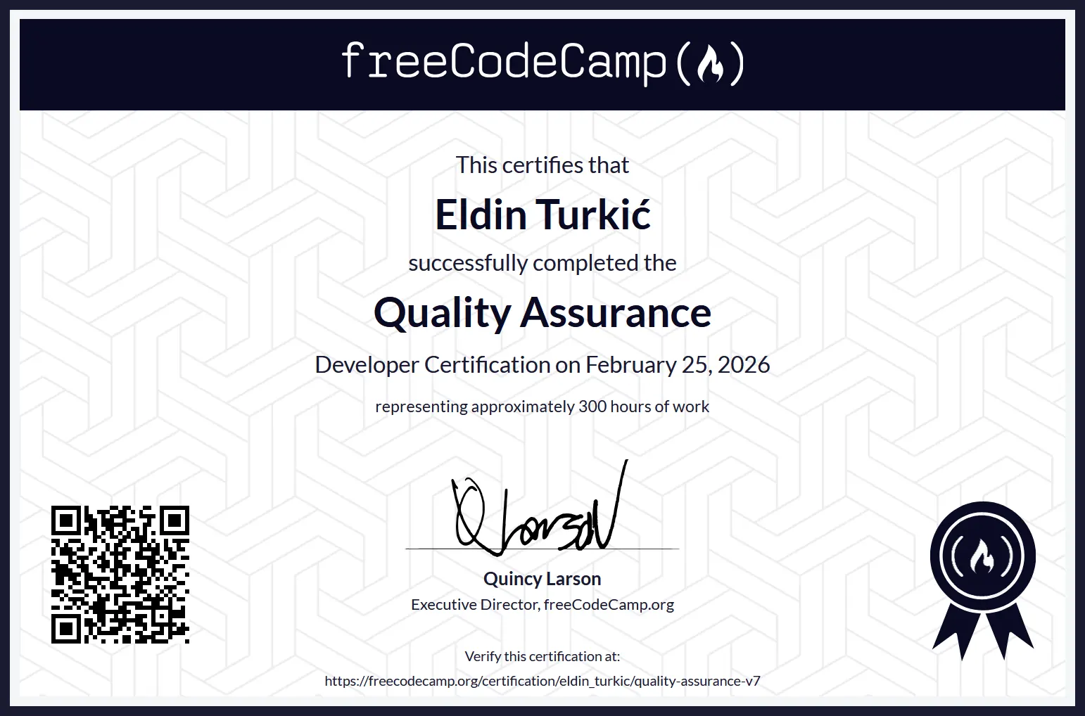 Quality Assurance - Eldin Turkić
