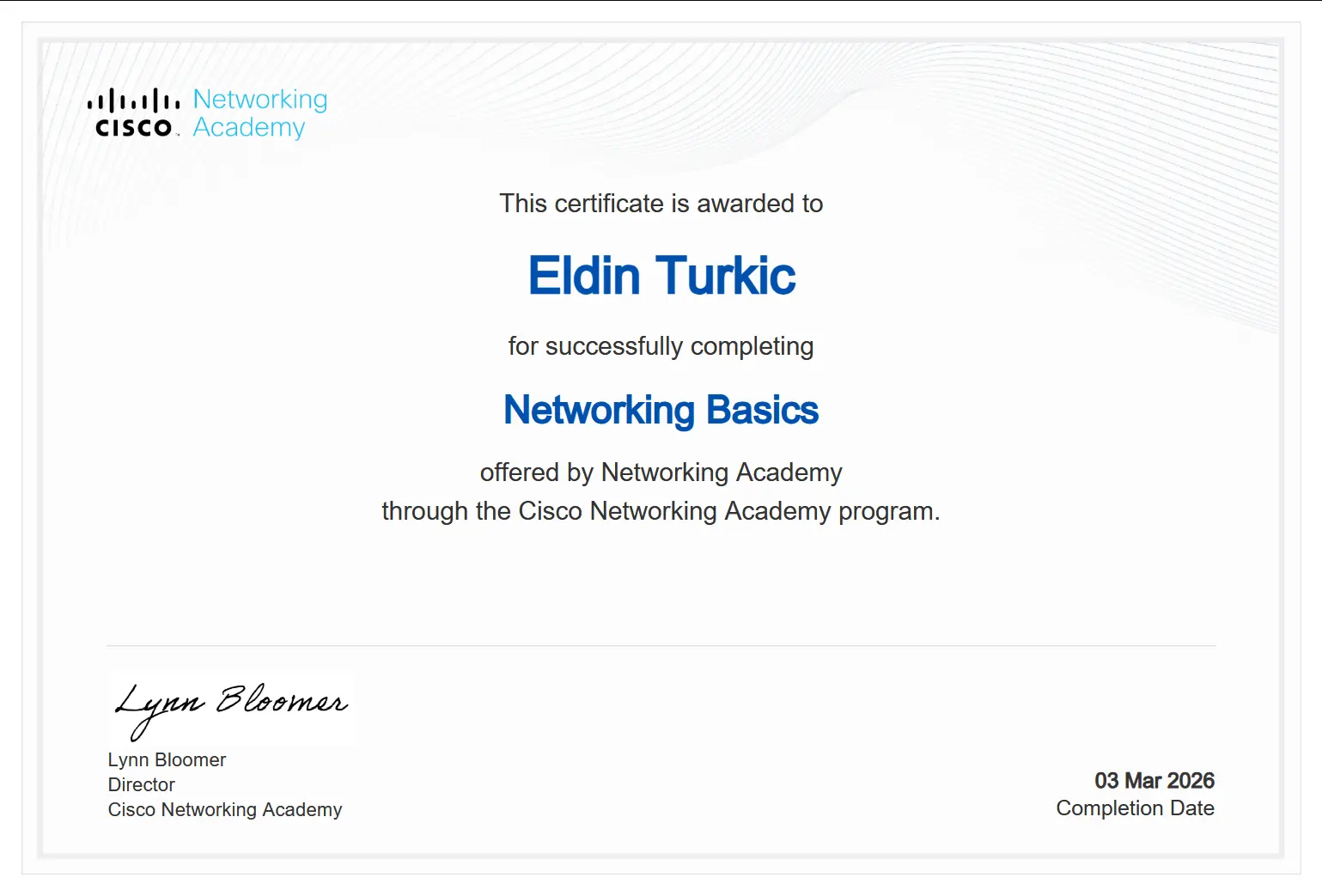 Networking Basics - Eldin Turkić