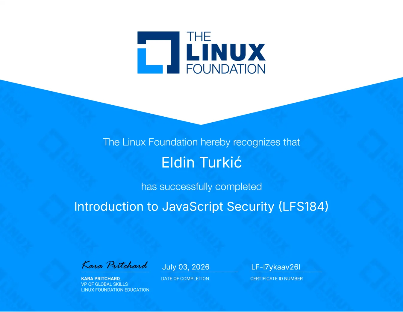 Introduction to Node.js (LFW111) - Eldin Turkić