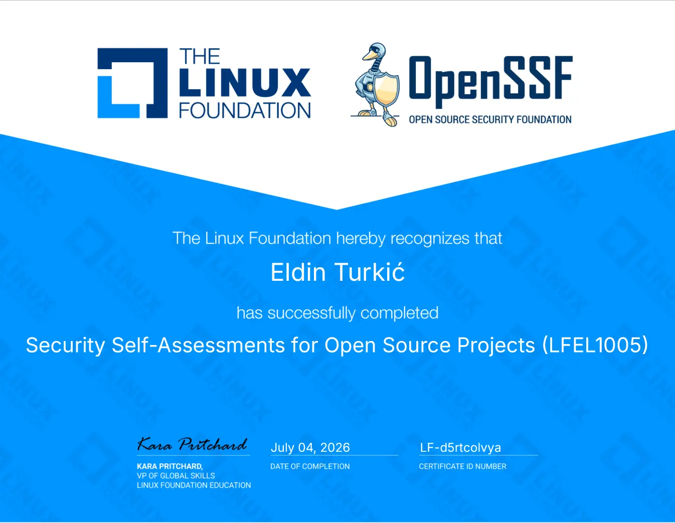 Introduction to Zero Trust (LFS183) - Eldin Turkić
